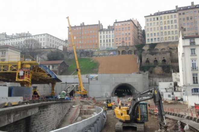projet de construction Tunnel de la Croix Rousse (Lyon)