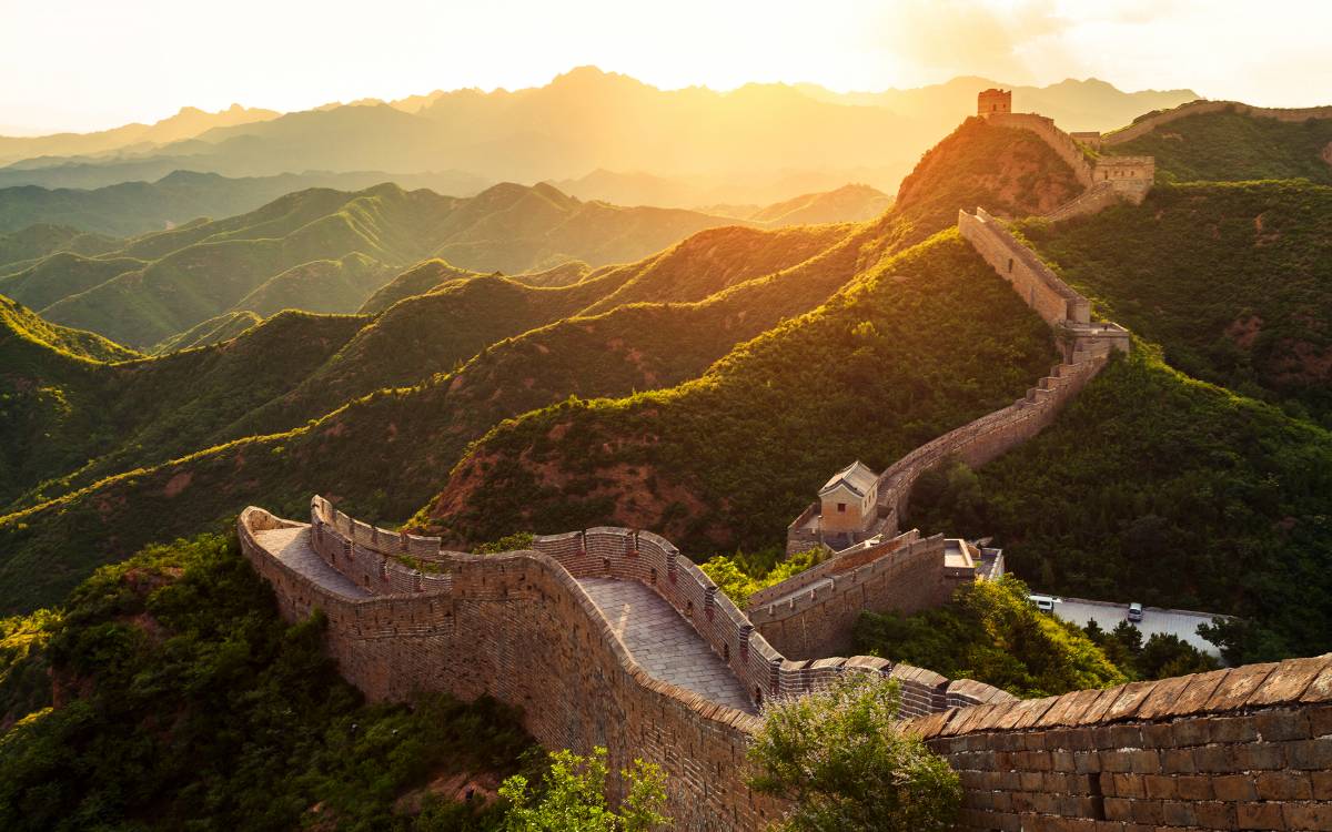 La Grande Muraille de Chine est en pierre, ciment, terre, briques d’argile et de 3% de riz gluant !